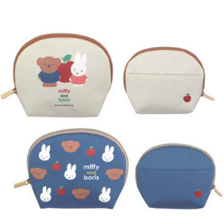 日本 Miffy＆boris 米飛兔 米菲兔 筆袋 鉛筆盒 文具盒 收納包 收納袋 化妝包