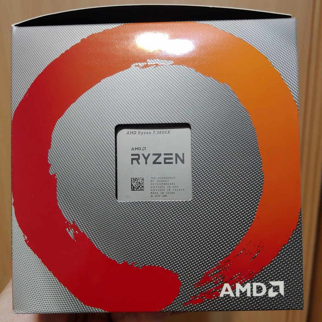 AMD AM4 Zen 2 Ryzen™ 7 3800X ( 保固到 2023/8/20 附全新信仰扇 )