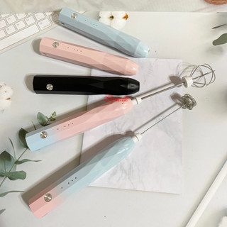 ✨愛鴨咖啡✨USB充電款 奶泡器 電動奶泡機 牛奶攪拌器 電動攪拌器 漸層奶泡機