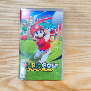 二手近全新Nintendo Switch瑪利歐高爾夫 超級衝衝衝