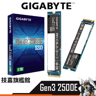 Gigabyte技嘉 Gen3 2500E SSD固態硬碟 500GB 500G 1TB M.2 PCIe Gen3