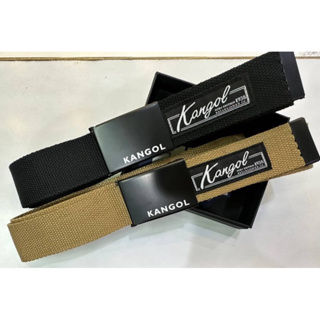 KANGOL 袋鼠🦘帆布皮帶/帆布腰帶/2色/質感盒裝