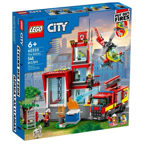 樂高 LEGO 60320 城市系列 Fire Station 消防局 全新品