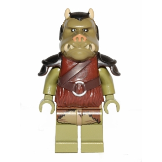 LEGO 樂高 人偶 STARWARS 星際大戰 Gamorrean Guard 蓋摩倫衛士 豬頭 9516 75005