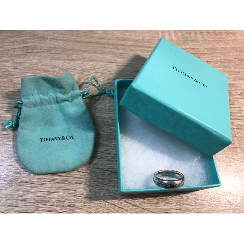 💠現貨💠 專櫃正品TIFFANY &amp; CO 男純銀戒指