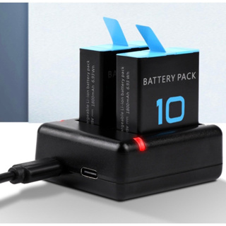 GoPro 副廠 Hero 9 10 11 12 運動相機 專用電池【eYeCam】鋰電池 雙槽充電器 快充 充電器
