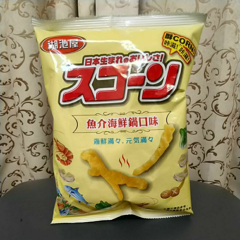 湖池屋酥咔玉米脆棒-魚介海鮮鍋口味70公克 蝦皮最佛心價