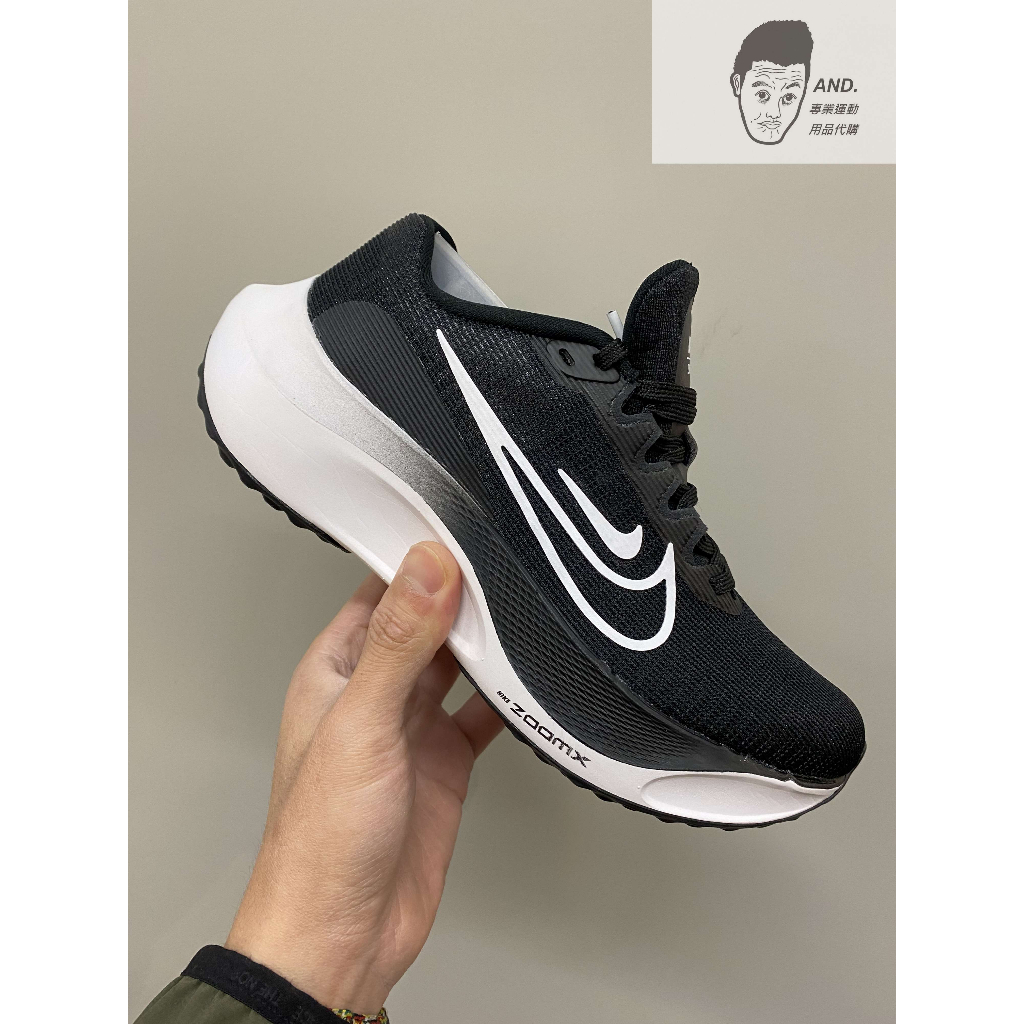 【AND.】NIKE ZOOM FLY 5 黑色 慢跑 休閒 運動 女款 DM8974-001