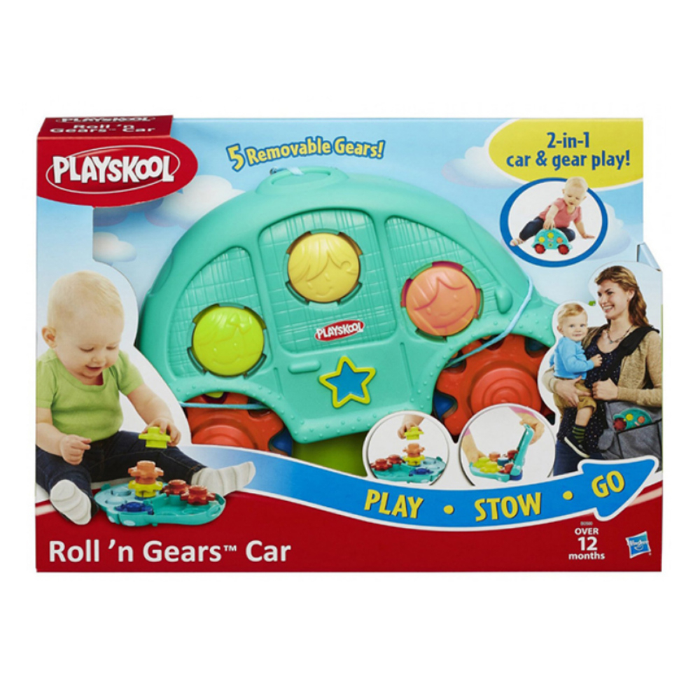 聚聚玩具【正版】PLAYSKOOL 兒樂寶 攜帶式轉輪小車遊戲組
