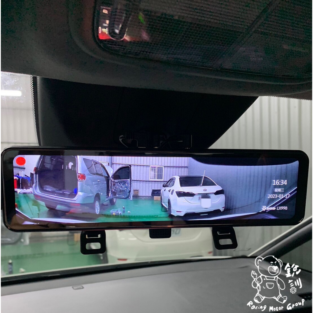 銳訓汽車配件精品-沙鹿店 Honda Fit4 安裝 DOD LX998 1440p 前後+GPS 電子後視鏡行車記錄器
