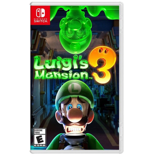[隨手拍] Nintendo NS 任天堂 Switch 路易吉洋樓 3  Luigi's Mansion無外盒