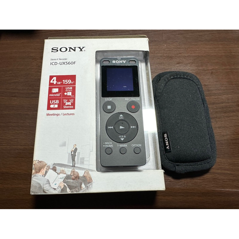 Sony ICD-UX560F錄音筆二手近全新