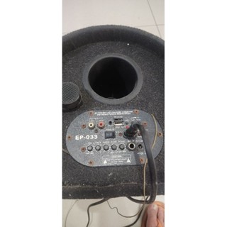 EP033 重低音炮10吋，ENPERUR 綜合擴大機+喇叭，汽車/家用，手提音箱，高效能大功率