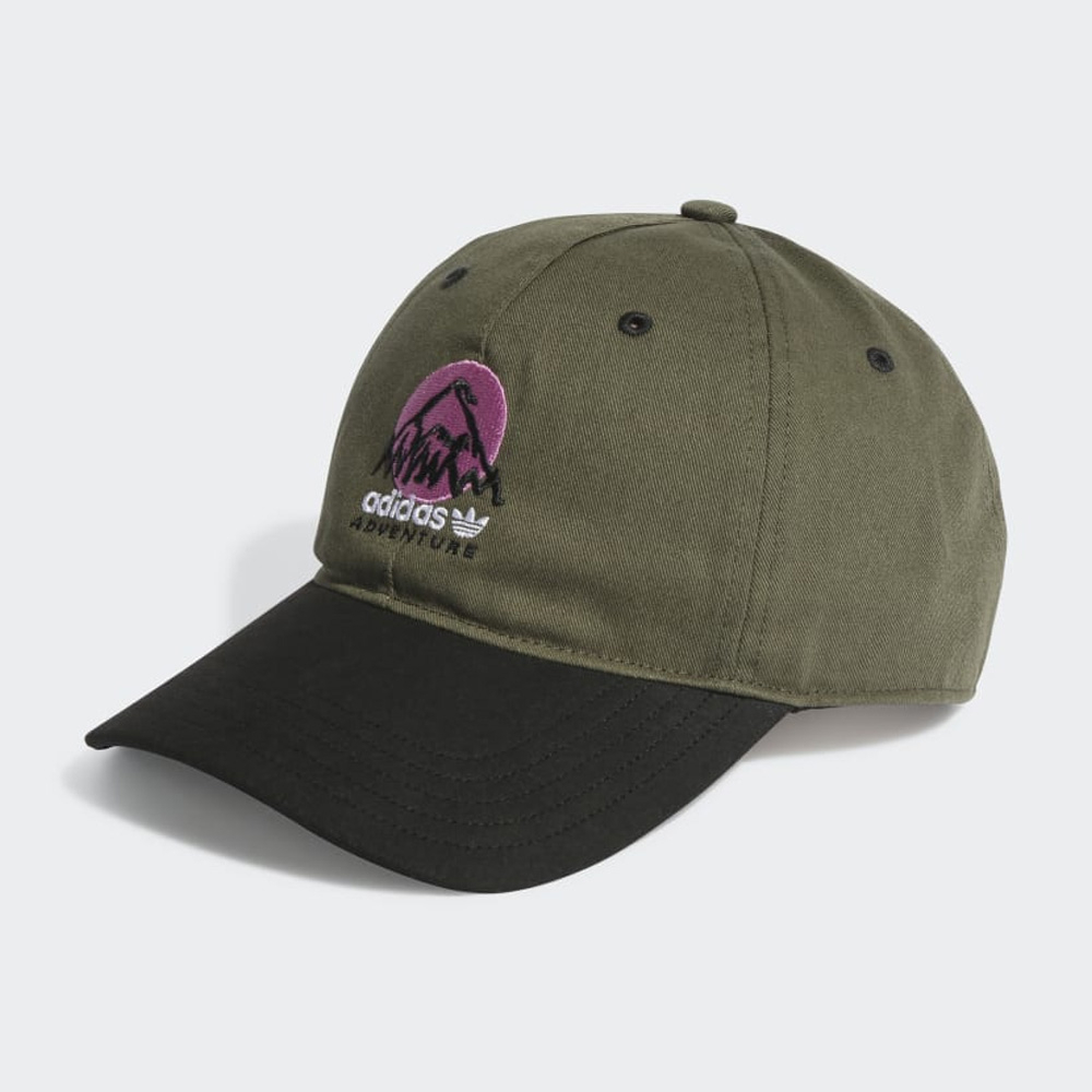 ADIDAS 休閒帽 ADV CAP 男女款 中性款 IB9490 綠色
