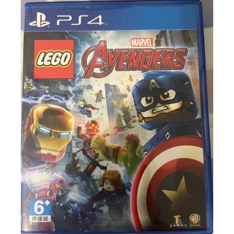 【現貨】 PS4 樂高 漫威 復仇者聯盟 中文版 LEGO MARVEL AVENGERS 二手