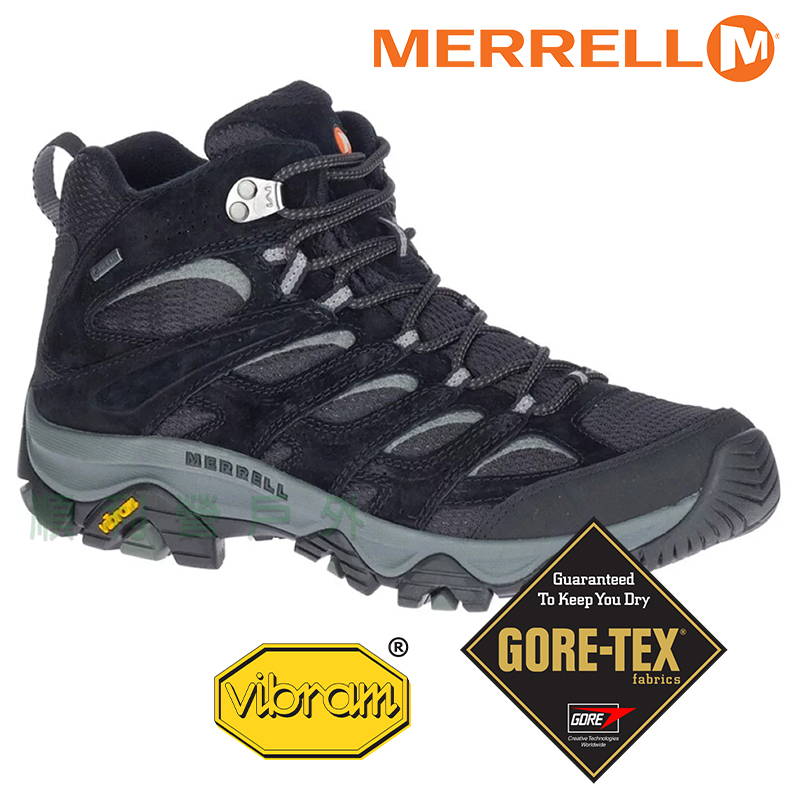 美國MERRELL MOAB 3 Mid GTX ® 男款 中筒防水登山鞋 036243 OUTDOOR NICE