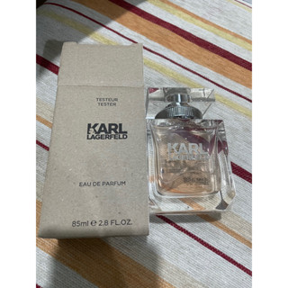 KARL LAGERFELD 卡爾同名時尚女性淡香精 85ml Tester 卡爾香水