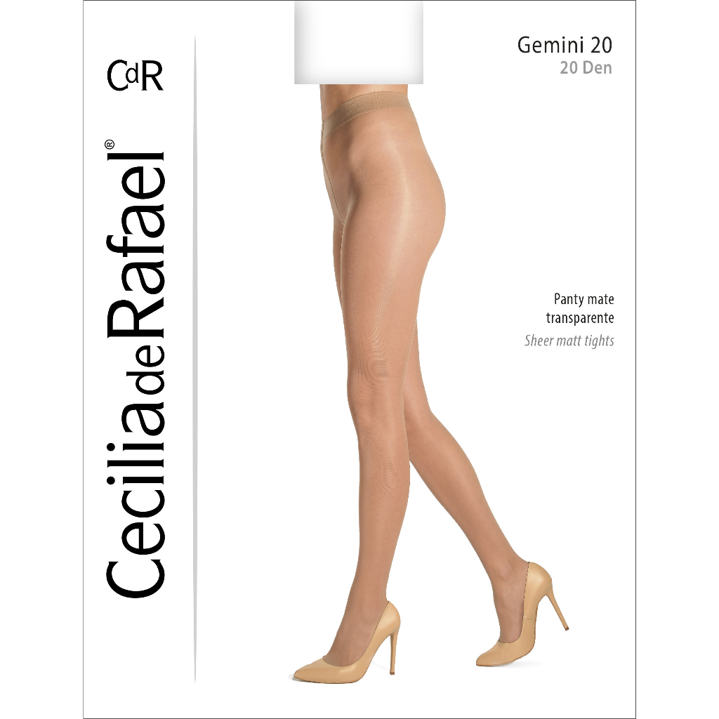 °☆就要襪☆°全新西班牙品牌 Cecilia de Rafael Gemini 粉膚遮暇透明絲襪(20DEN)