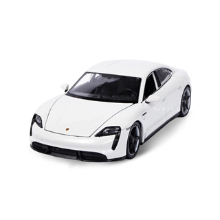 [台灣現貨]世界名車WELLY正版授權1:24模型合金車 Porsche Taycan Turbo S 玩具