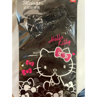 Hello Kitty褲襪 絲襪 黑絲 黑絲襪 透膚絲襪 薄絲襪 美娜斯 三麗鷗