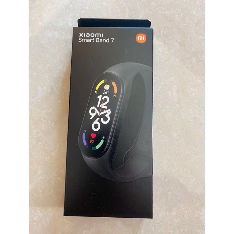 全新未使用小米手環 7 xiaomi smart band7正品 黑色