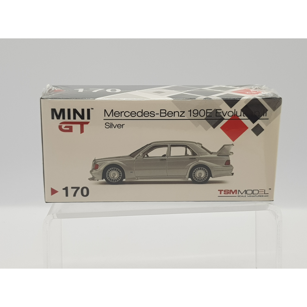 【小車停車場】Mini GT 170 Mercedes Benz 190E Evolution II
