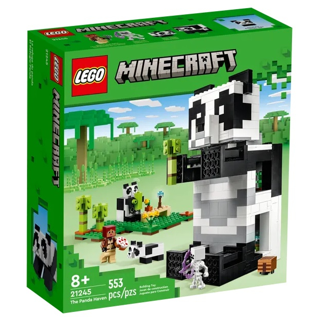 ●雅比玩具● 樂高 LEGO 21245 熊貓樂園 Minecraft 麥塊 創世神 現貨 積木 玩具 禮物