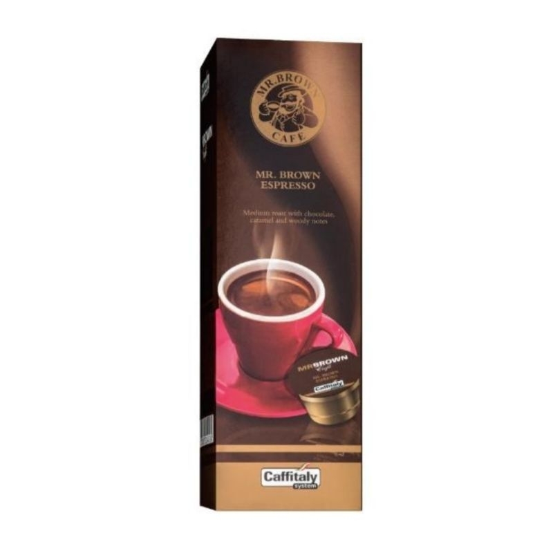 【MR.BROWN 伯朗咖啡】金典義式咖啡膠囊（10入/一盒）買一盒再送一入