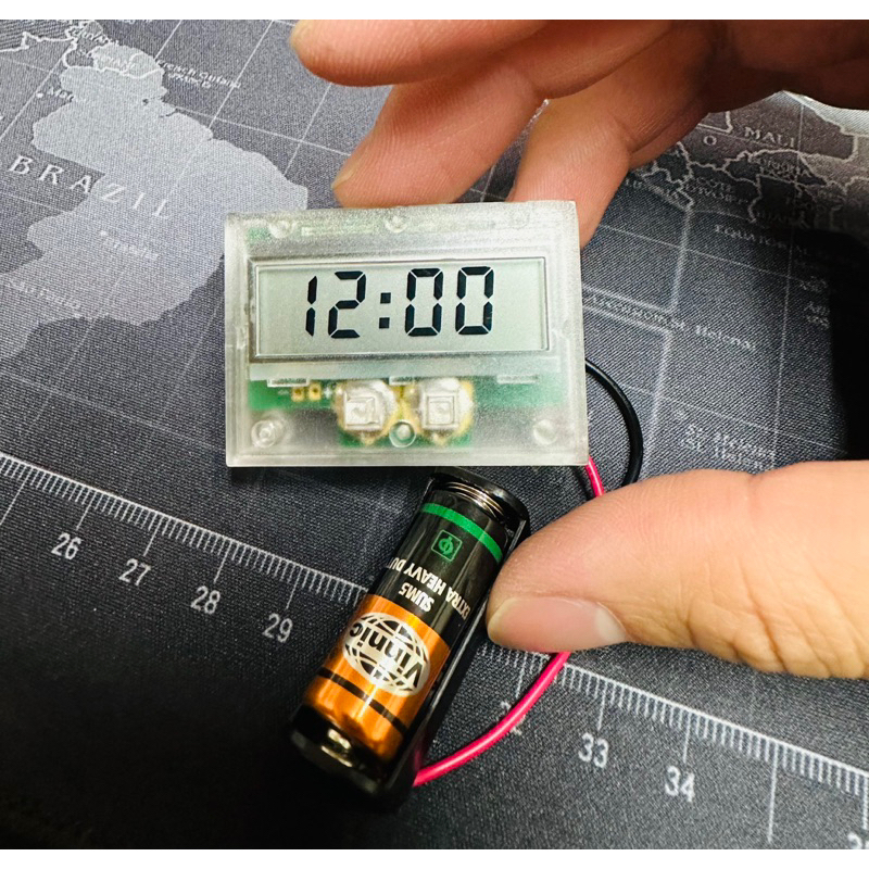 Vespa LX偉士牌 進口 ET8 碼錶 時速錶 儀錶板 上時鐘，原廠全新改好5號電池座