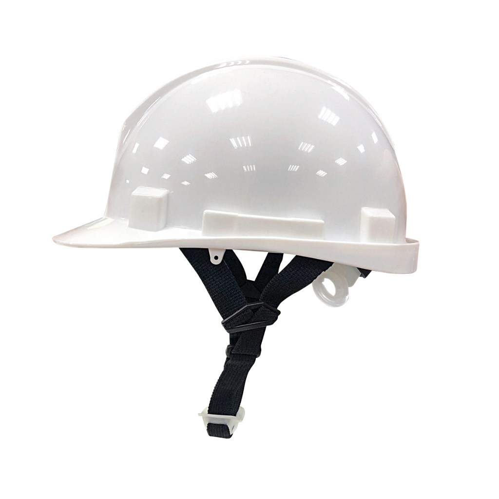 工業用安全帽(含內襯+下巴帶) 防護頭盔 工程帽 產業用防護頭盔 可插帽 工地帽 耳罩插槽 台灣製造 #工安防護具專家