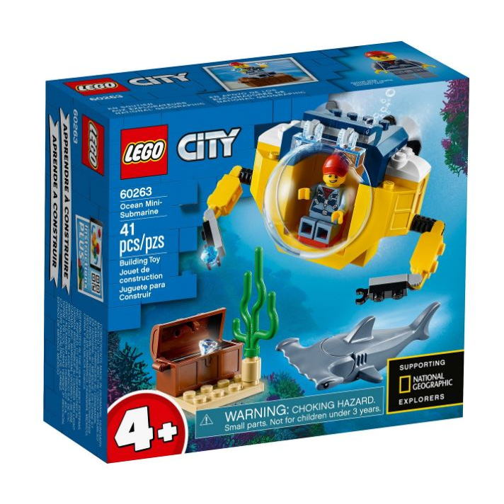 樂高 LEGO 60263 Ocean Mini-Submarine 海洋迷你潛水艇 全新品