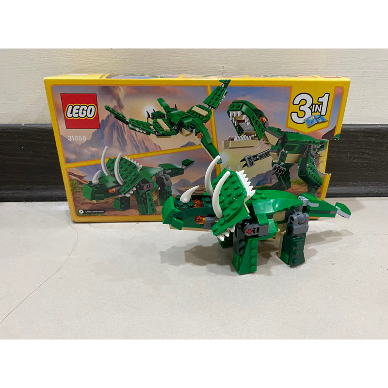 樂高31058 LEGO 早療 三合一 玩具 專注力 恐龍 暴龍 三角龍 男孩 3in1 玩具 樂高 積木