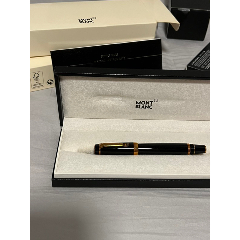 montblanc 萬寶龍 鋼珠筆 38265 波西米亞系列棕寶石 鋼筆 全新未使用原廠提袋包裝保卡 送原廠筆芯