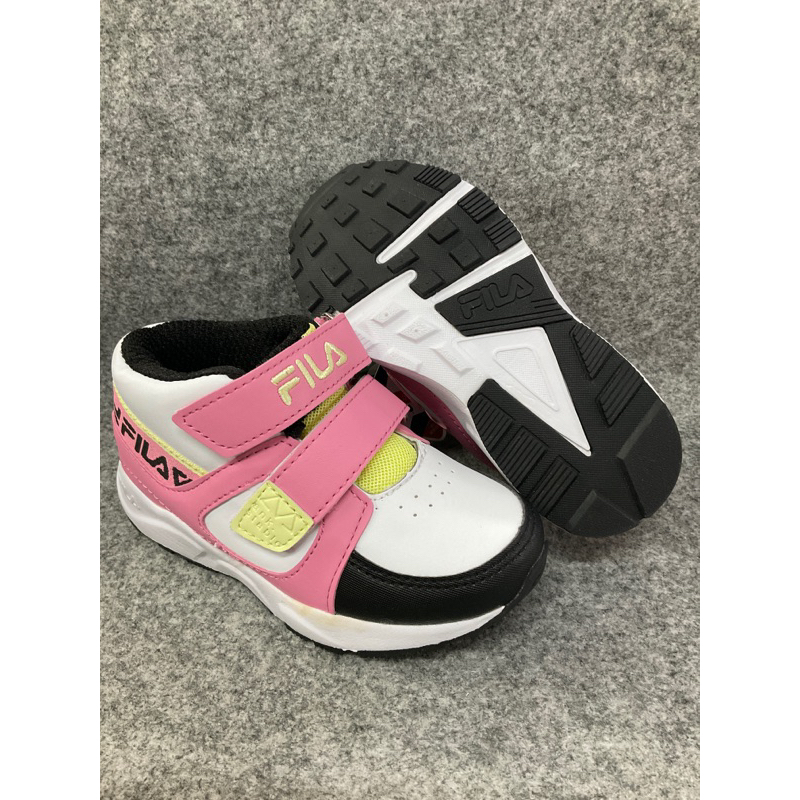 麻糬鞋屋👟-FILA 女童高筒運動慢跑鞋（福利品）特價690元