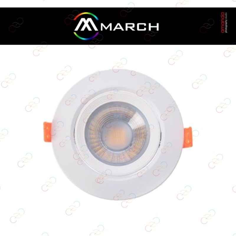 (A Light)附發票 MARCH LED 9w 9.5cm 勁亮COB崁燈 可調角度 投射燈 全電壓