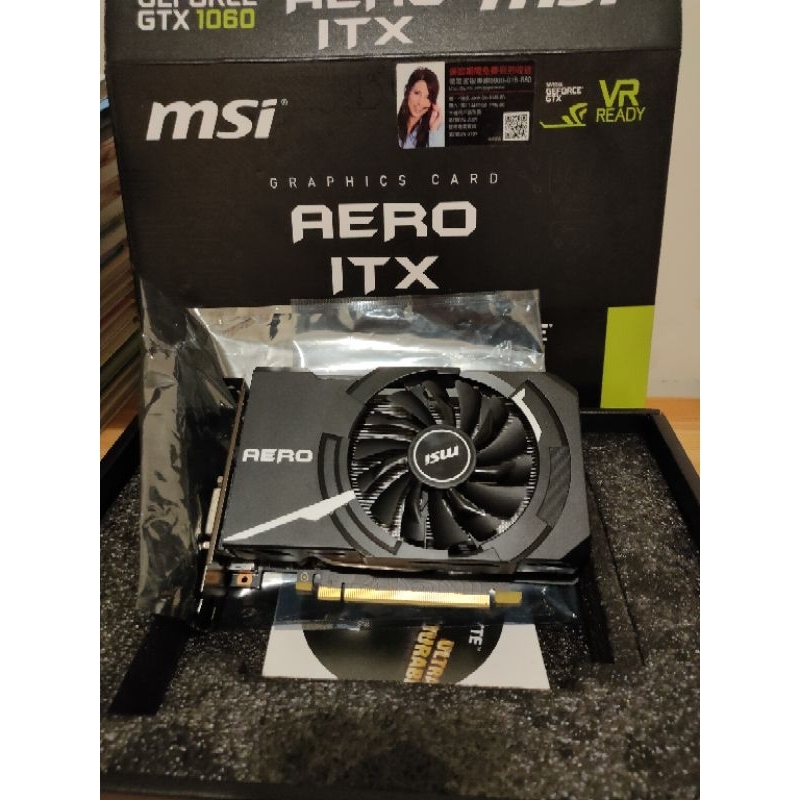 （暫時有人預定請勿下標）GTX1060 3G 微星 MSI GTX1060 AERO ITX 3G OC