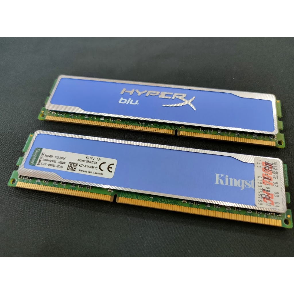 終身保固 金士頓 Kingston DDR3 8G 8GB 1600 12800 散熱片 超頻 桌電 記憶體
