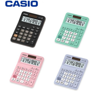 【喵舍文房具】Casio卡西歐/繽紛馬卡龍色系 實用型桌上計算機/12位數/MX-12B/附保固