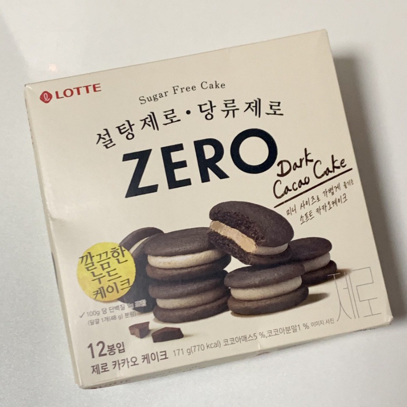 LOTTE🍄ZERO 巧克力派 12入