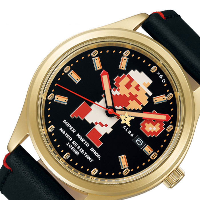 CT050123✦ MARIO Seiko ALBA 日本正版超級 瑪利歐 精工 機械錶 手錶 生日禮物 男生情人節禮物