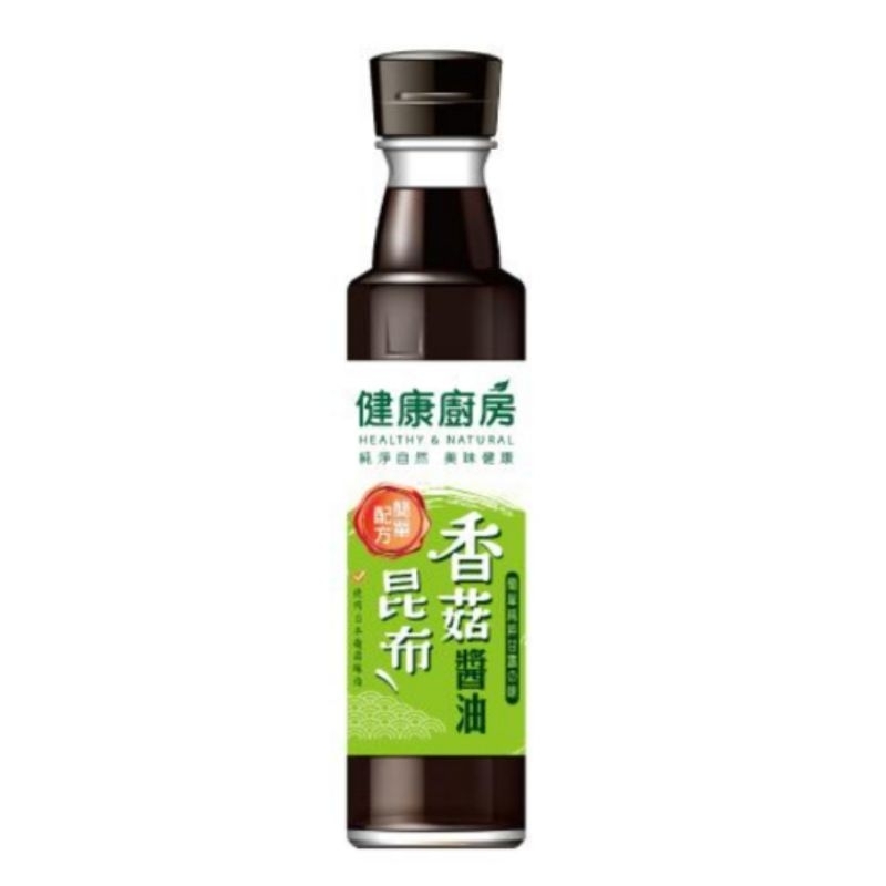 699免運／2入組／【健康廚房】香菇昆布醬油(300ml×2)
