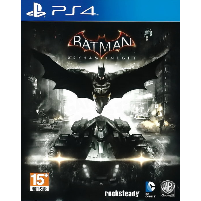 PS4亞版中古品-蝙蝠俠：阿卡漢騎士 BATMAN KNIGHT( 英文版)