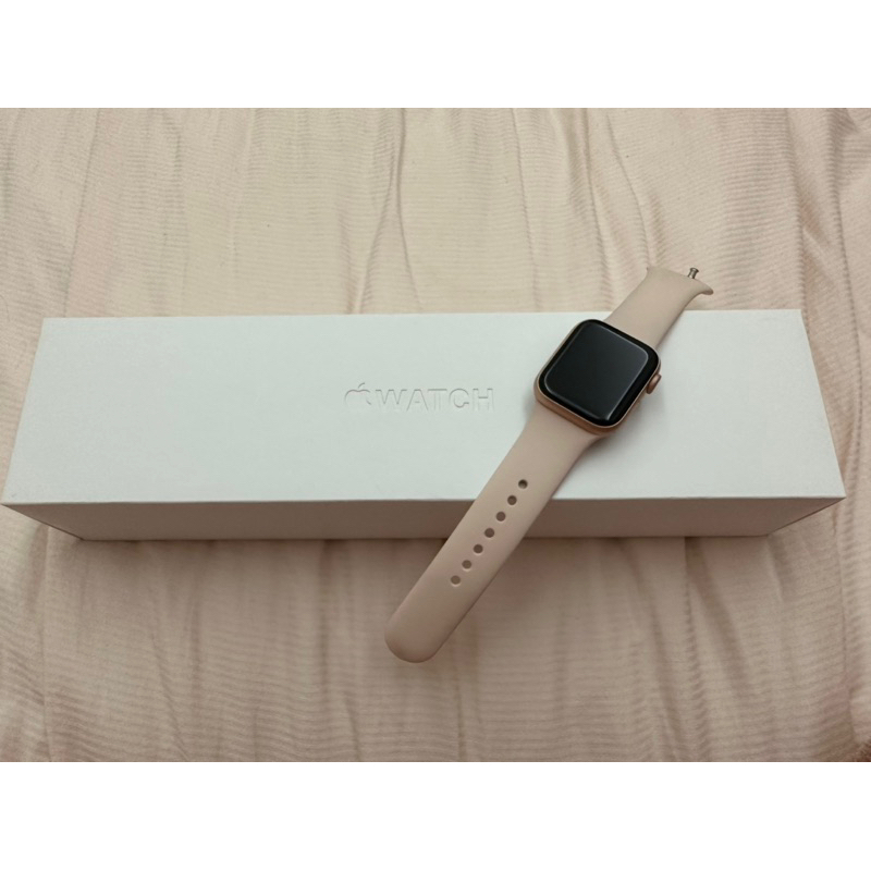 二手 Apple Watch Series 5 GPS+行動網路版 40公釐 粉沙色
