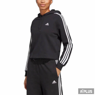 ADIDAS 女 W 3S FT CR HD 連帽上衣 休閒 疊搭 經典款型 - IC8767