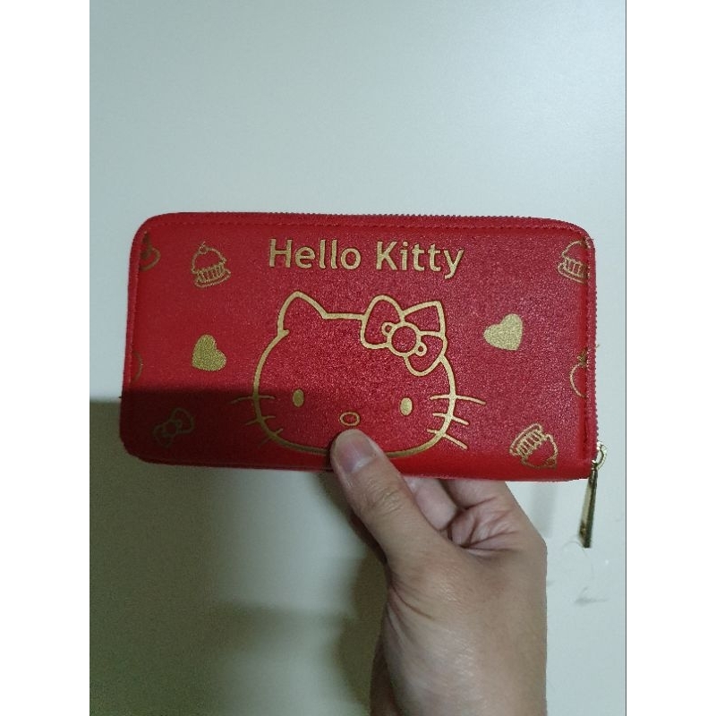 Kitty 長夾🎀正版三麗鷗 Sanrio 包包類 錢包 皮包 凱蒂貓 長皮夾 皮夾