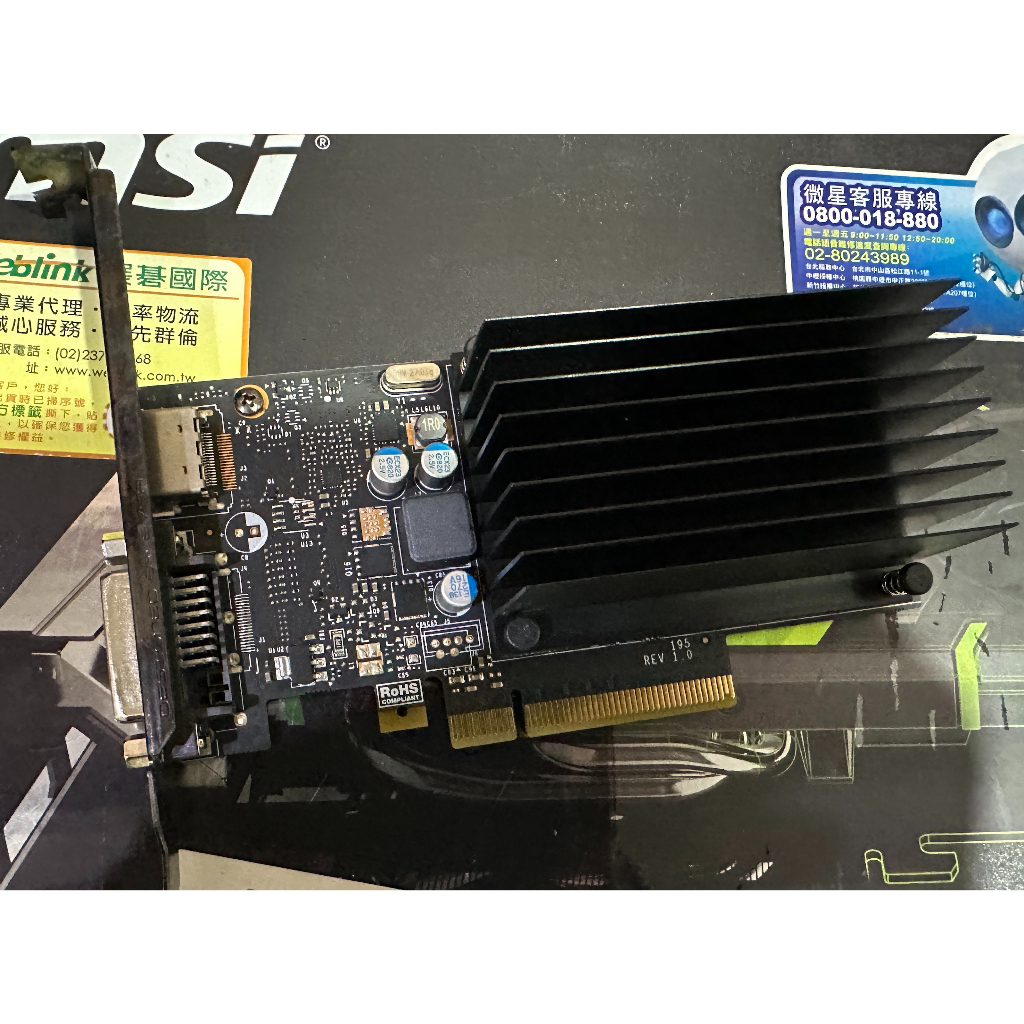 二手良品 evea 顯示卡 gt 1030 2GB