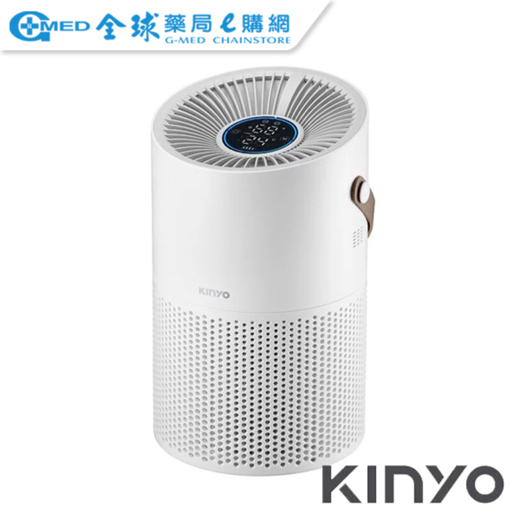 【KINYO】真無線空氣清淨機 (AO-600) UVC 光觸媒 活性碳 負離子 PM2.5 殺菌 充電式 | 全球藥局