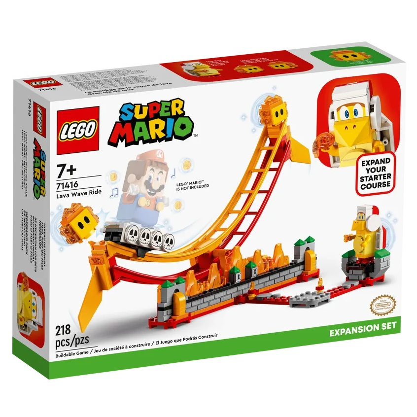 ●雅比玩具● 樂高 LEGO 71416 熔岩波浪之旅 超級瑪利歐 SUPER MARIO 現貨 積木 玩具 禮物