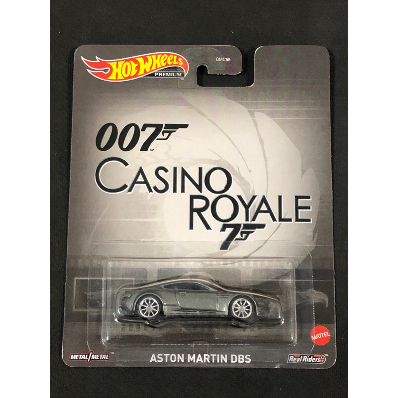 風火輪 hot wheels 詹姆士 龐德 007 奧斯頓 馬丁 Aston Martin dbs 銀色 精裝 膠胎