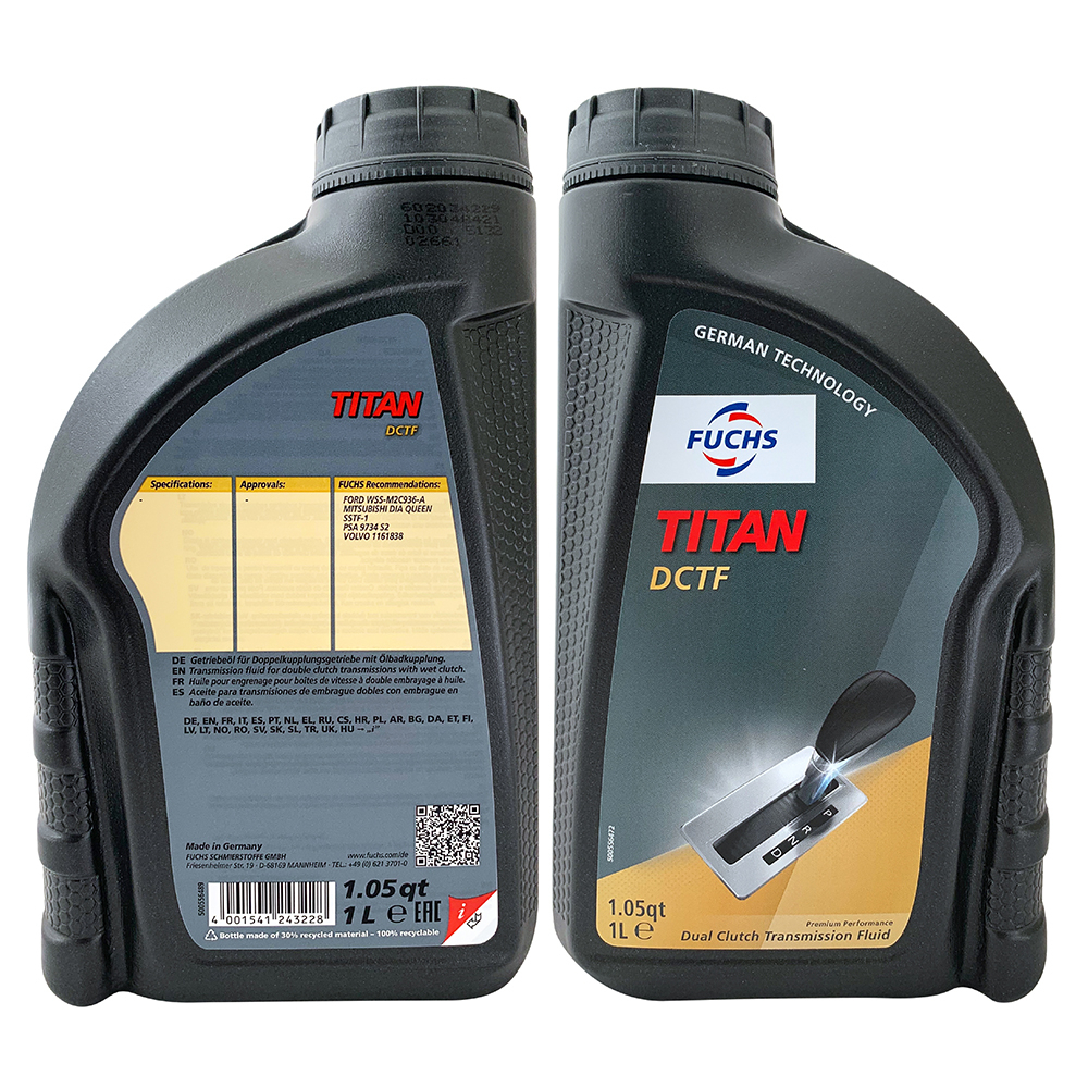 【車百購】 Fuchs TITAN DCTF ATF 雙離合器變速箱油 濕式離合器 自手排 DSG DCT PSA